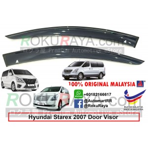 Hyundai Starex 2Door TQ (2nd Gen) 2007 AG Door Visor Air Press Wind Deflector (Big 12cm Width)
